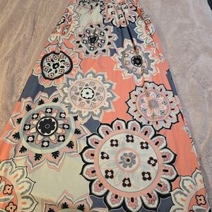 Multicolor Maxi Dress